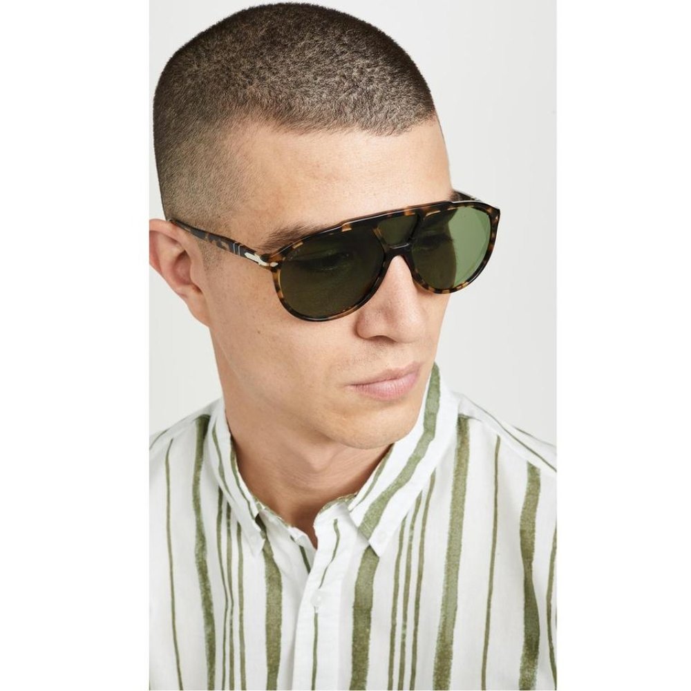 BRAND NEW Persol Tortoise/Green Po3217s 108852 - Picture 7 of 8